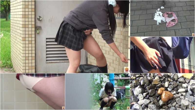 EE-004 Schoolgirls Wetting And Pooping In Panties.