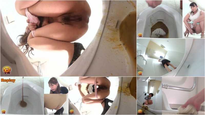 EE-180 Summer time toilet voyeur. Explosive diarrhea! VOL.2