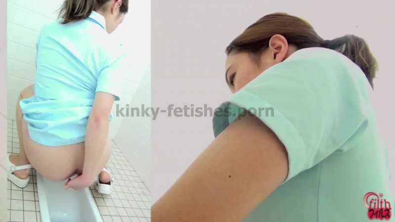 Porn online FF-048 [#1] | Lovley Japanese nurses pooping at the hospital’s toilet. javfetish