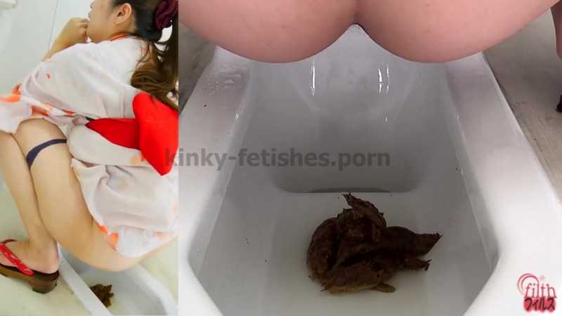 Porn online FF-148 Japanese girls wearing yukata and pooping on toilet. “Cameltoe” view. javfetish