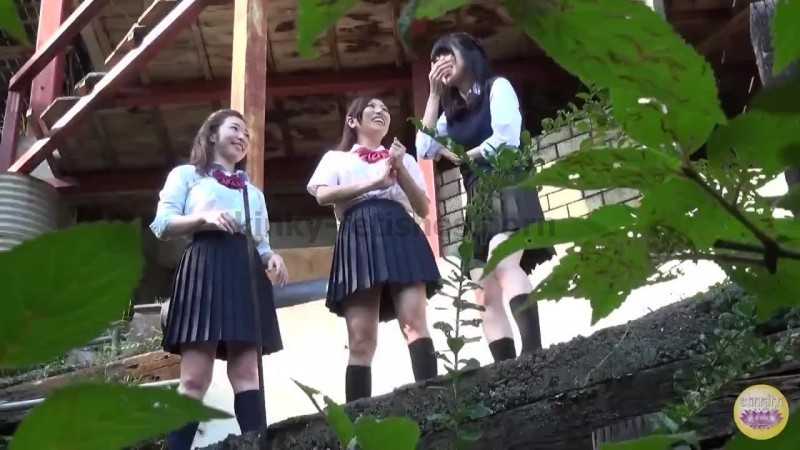Porn online SL-117 [#3] | Group of Japanese schoolgirls peeing during excursion. javfetish