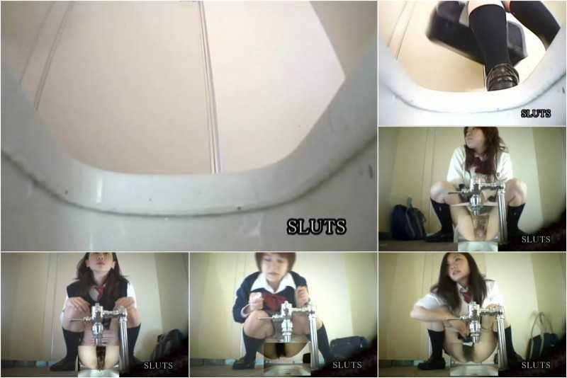 SLUF002 Separate Multi View Shots Of Women On Toilet. VOL.2 (Schoolgirls edition)
