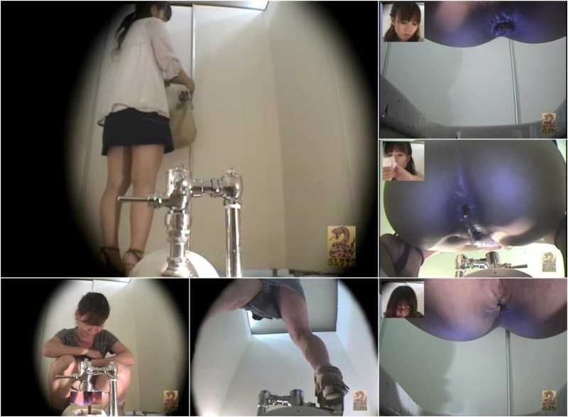 SLUF006 Full Screen Pooping. Quad View Toilet Voyeur. VOL.6 (Amateur girls edition)