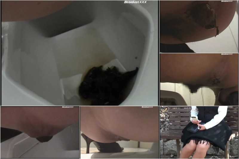 UNKW-028 | Intimate picture of women defecating on toilet.